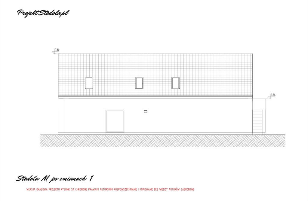 Srodoła M po zmianach elewacje