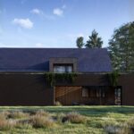 Projekt Stodoła XL Minus Elewacja boczna