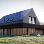 Projekt Stodoła XL Minus Perspektywa Podjazd