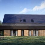 Projekt Stodoła XL Minus Perspektywa boczna