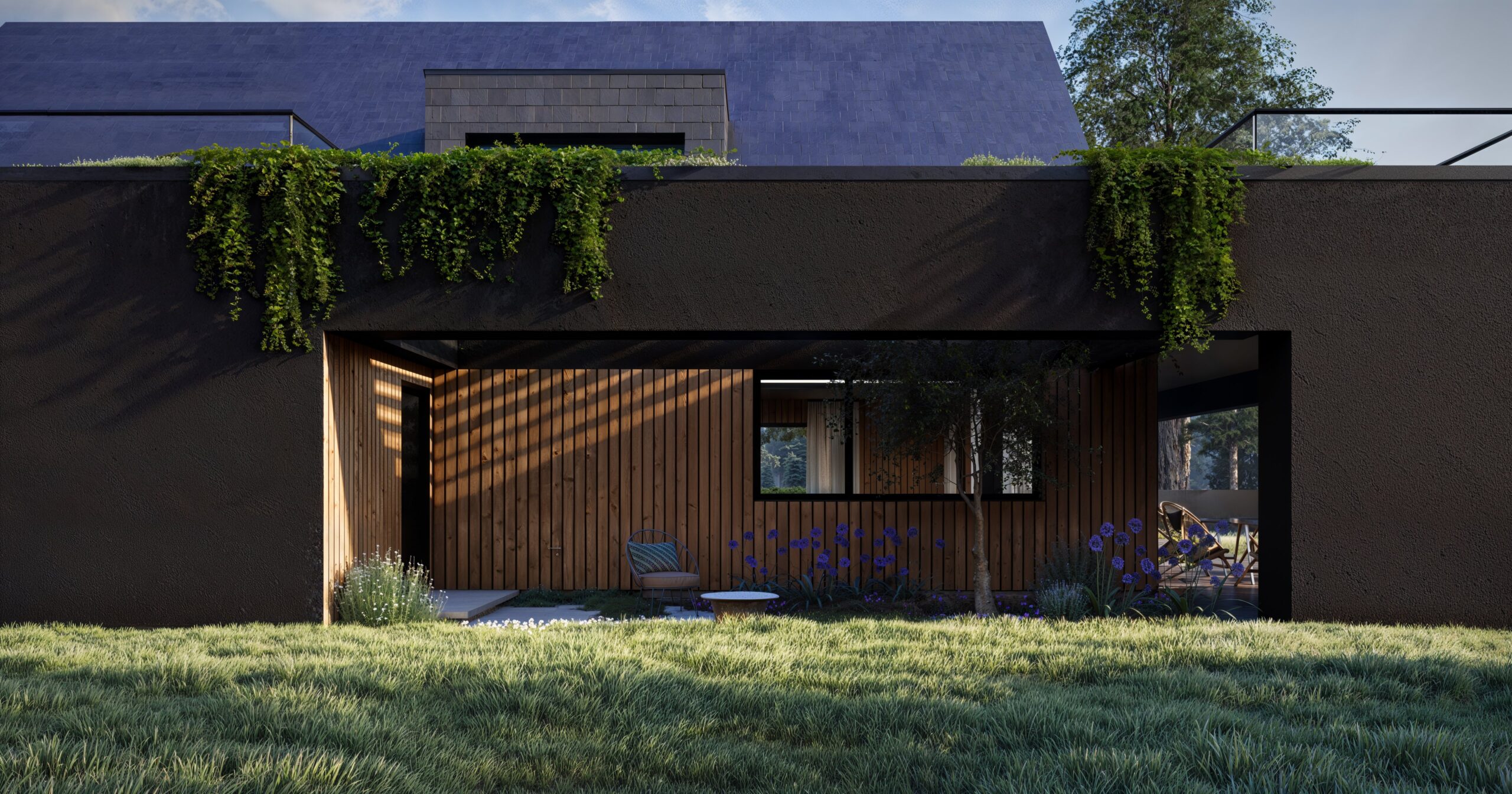 Projekt Stodoła XL Minus Podcień