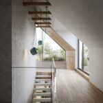 Projekt stodola XL MINUS korytarz gorny wersja podstawowa