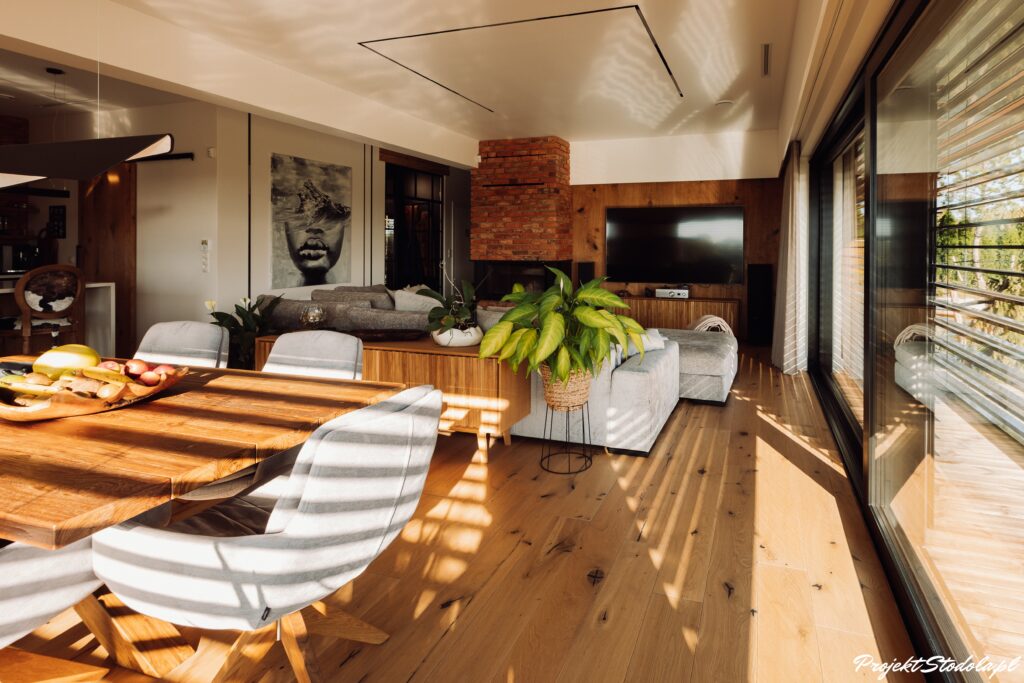 Realizacja nowoczesnej stodoły S+ Premium - wnętrza