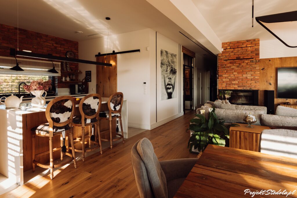 Realizacja nowoczesnej stodoły S+ Premium - wnętrza