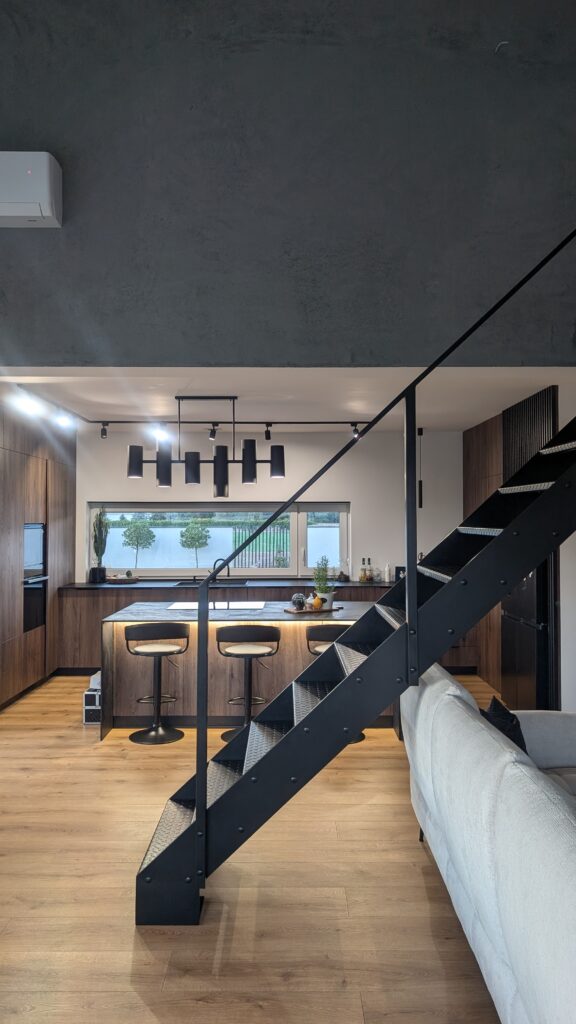 Nowoczesna Stodoła S+ Premium - wnętrza