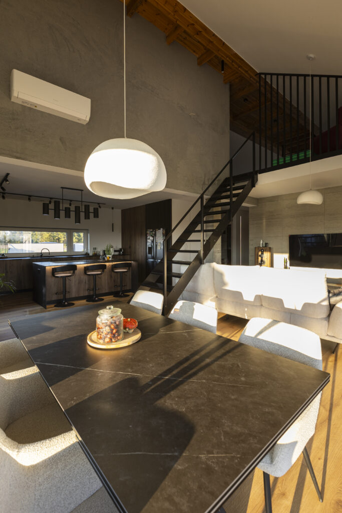 Nowoczesna Stodoła S+ Premium - wnętrza