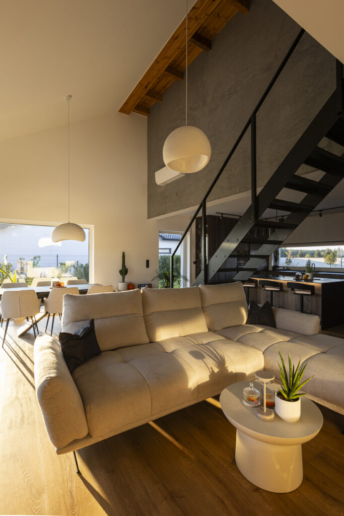 Nowoczesna Stodoła S+ Premium - wnętrza