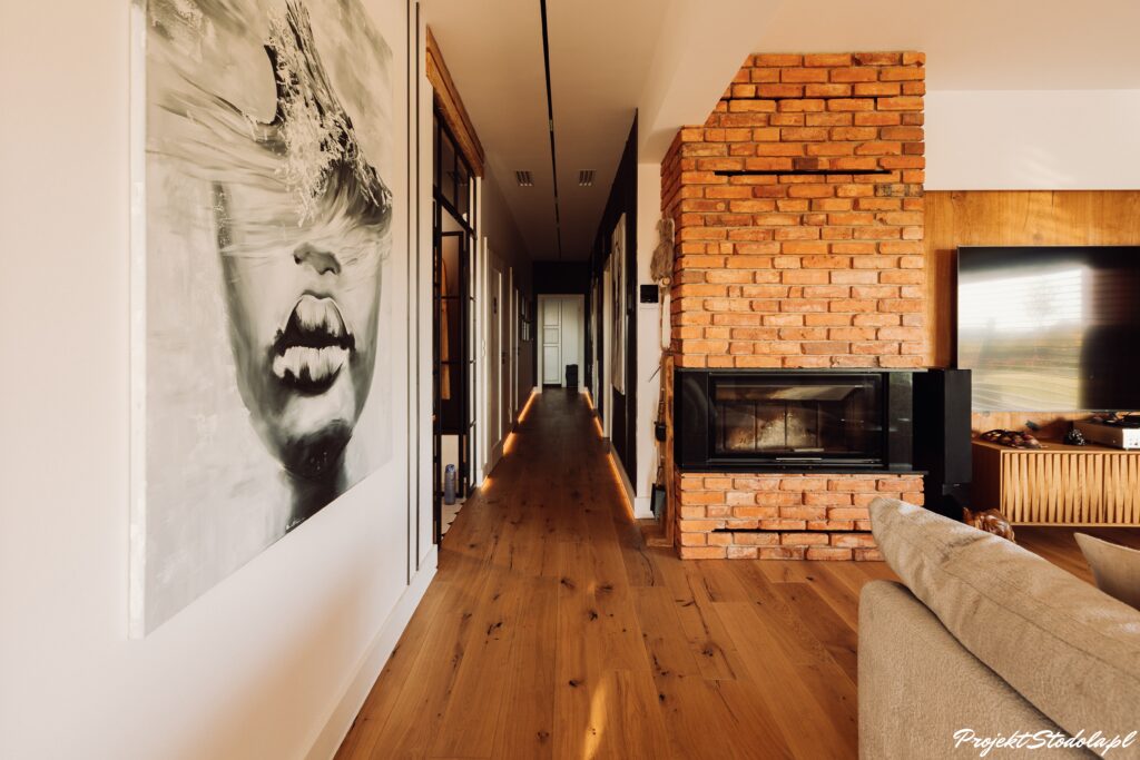 Realizacja nowoczesnej stodoły S+ Premium - wnętrza