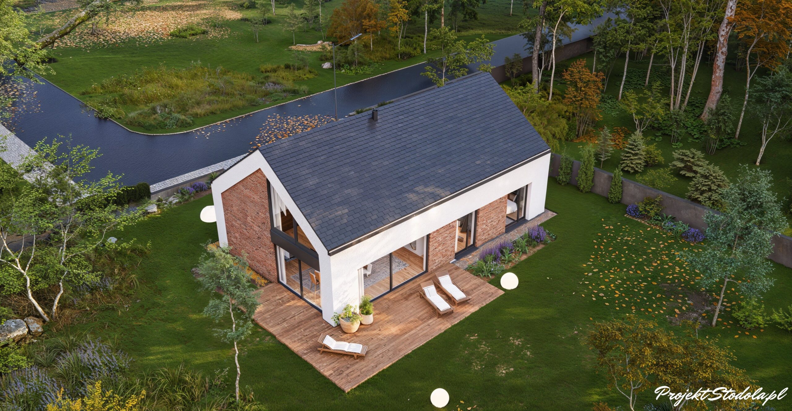 widok z lotu ptaka optimum100