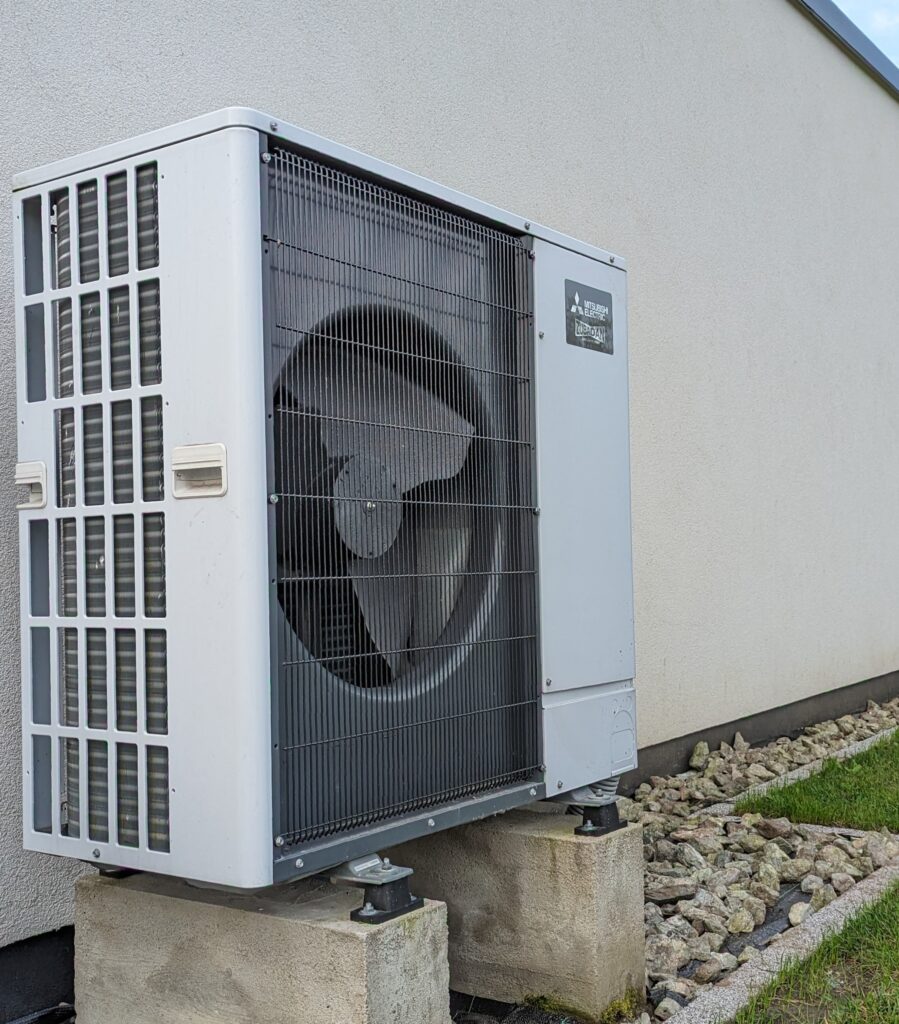 Projekt Stodoła, ogrzewanie pompą ciepła 2026