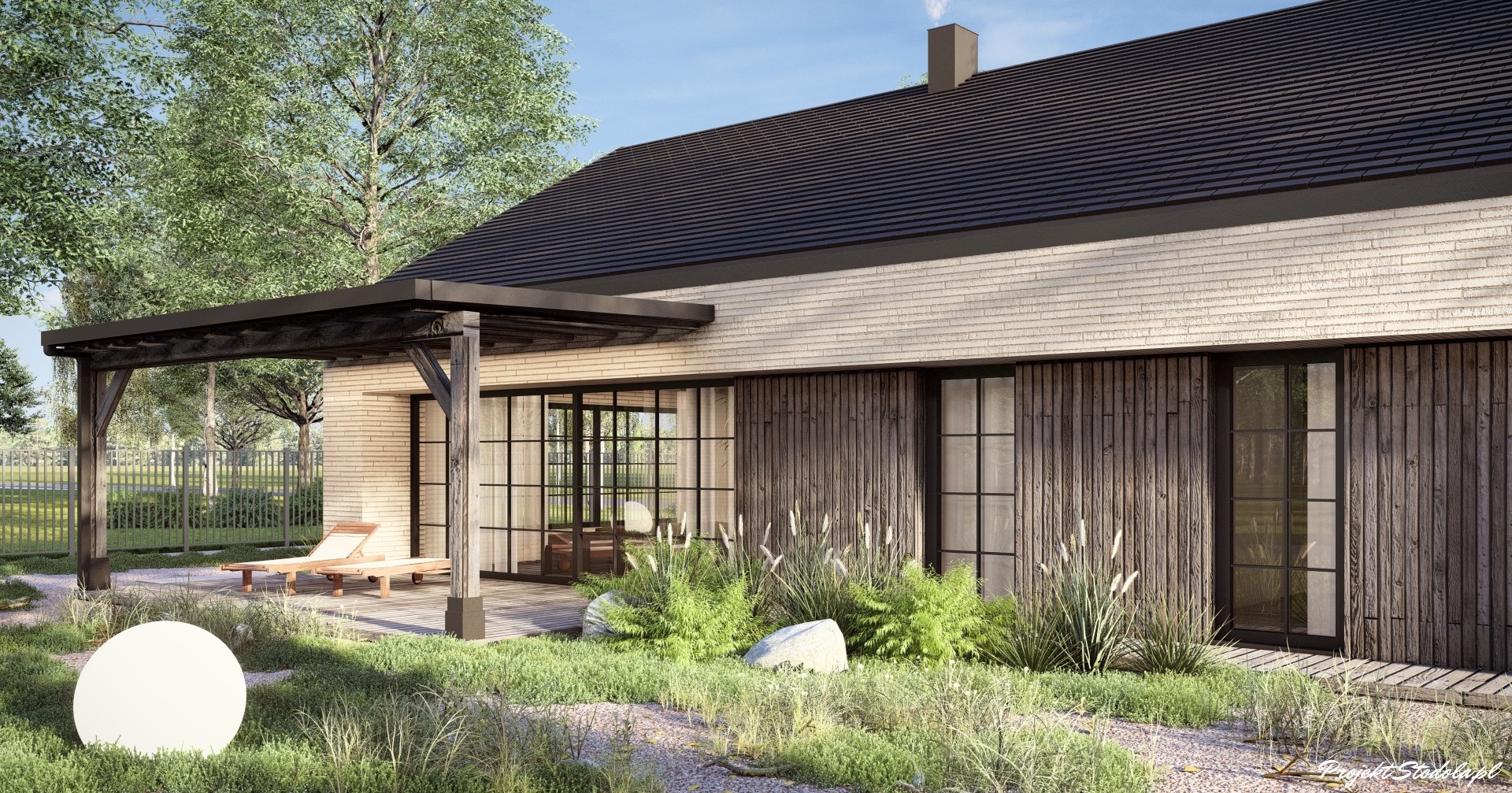 Projekt Stodoła Wood Econo_wersja podstawowa_detal 4