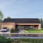 Projekt Stodoła Wood Premium_wersja podstawowa_elewacja frontowa