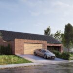 Projekt Stodoła Wood Premium_wersja podstawowa_perspektywa elewacj bocznej 2