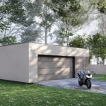 Projekt Stodoła_Garaż w.D_wersja podstawowa_perspektywa front